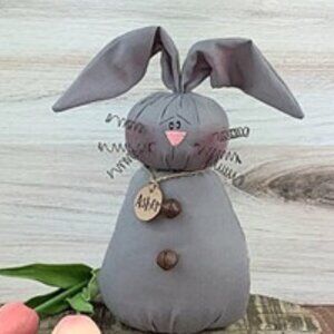 ASHER the GREY BUNNY    NEW